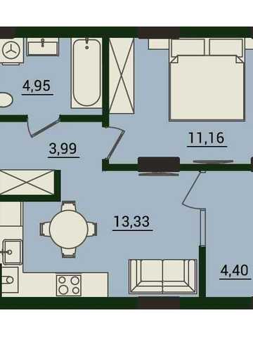Продаж 1 кім квартира 38 м² у ЖК PLUS, вул. Стрийська | Розтермінування ЖК PLUS