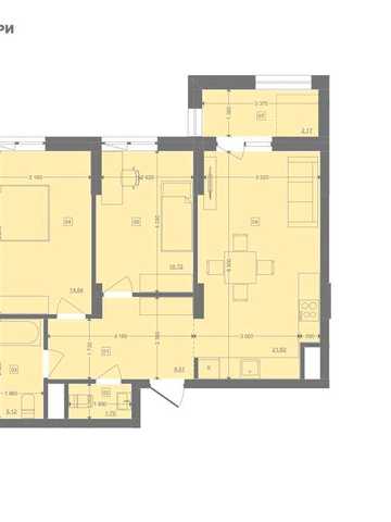 Продам 2-х кімнатну квартиру. ЖК Lakeview. Без комісії.