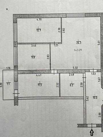 Продам 3х комнатную квартиру в новострое р-н Таврический