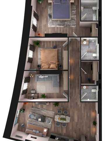Прямий продаж від заьудовника. Акційна ціна!! ЖК BEREG RESIDENCE. Генератор. Продаж трикімнатної квартири в Києві. Оболонь. Проспект С Бандери ЖК BEREG RESIDENCE