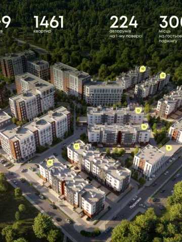 Продаж 1-кімнатної квартири, 33 м.кв, Крюківщіна ЖК Добре Місто