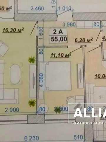 Терміново!! Продаж 2 кімнатної квартири в Центрі міста 55 м2