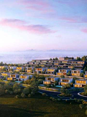 Видовий пентхаус 142 м² з терасою 63 м² у Лісниках | Закрите містечко біля Києва