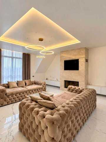 Оренда 3-кімнатної дворівневої квартири 181 м² з двома терасами, Львів, ближній центр, вул. Кольберга, Галицький район