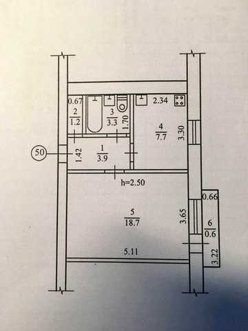 Продаж 1кімнатної квартири