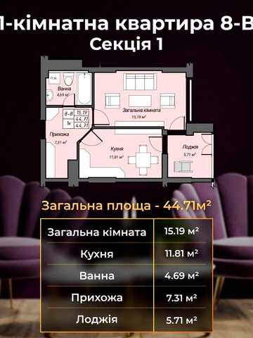 Продаж від забудовника (центр). Розтермінування 20% перший внесок ЖК Sky Hall