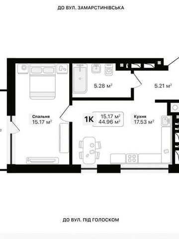 Продаж квартири в ЖК Auroom Lounge, вул. Підголоском 22