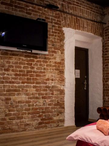 Апартаменты с кирпичными стенами