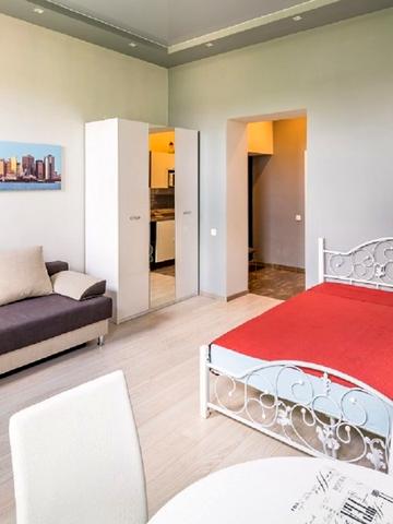 Однокомнатная квартира в стиле хайтек