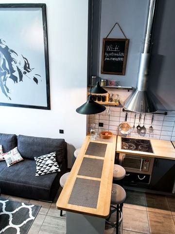 Двухуровневая квартира для 4 человек