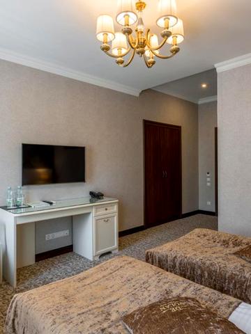 Номер с двумя раздельными кроватями в бутик-отеле Де Волан