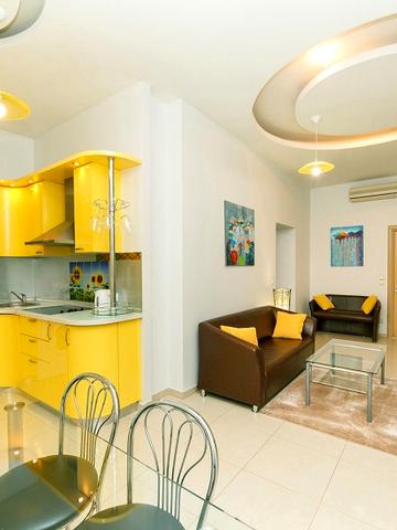 Комфортная квартира с сауной возле Крещатика (Арены и Синагоги)