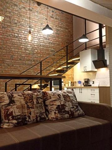 The Roof - мансарда с террасой в стиле Loft