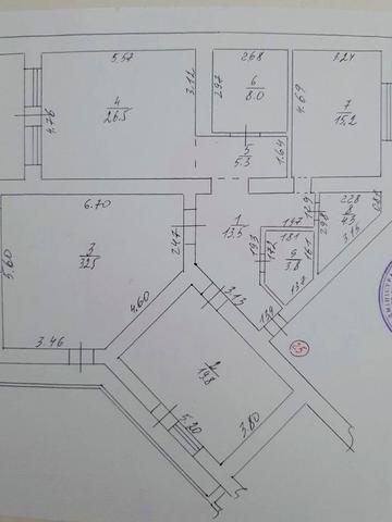 Продам 3 комн кв с видом на Приднепровский  парк