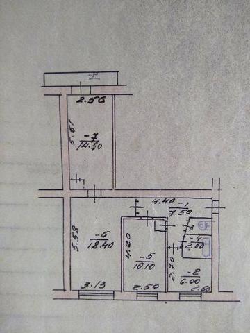 Продам 3-х комнатную квартиру в центре