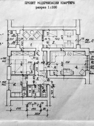 4-х комнатная квартира в одном из лучших районов Кременчуга
