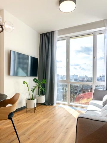 Дизайнерские апартаменты с видом на Киев в ЖК Ярославов Град