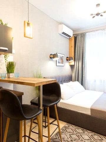 Уютная квартира-студия с отличным расположением