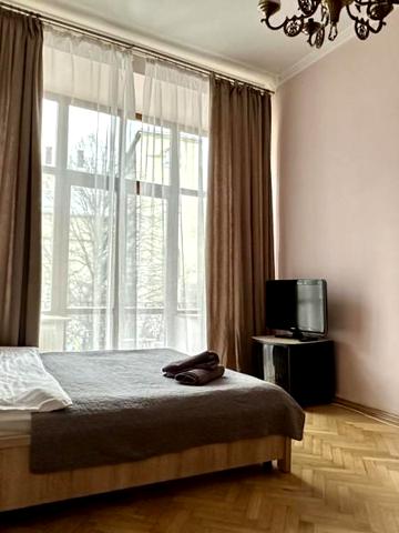 Романтические апартаменты с видом на балкон