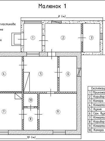 Продається земельна ділянка з будинком