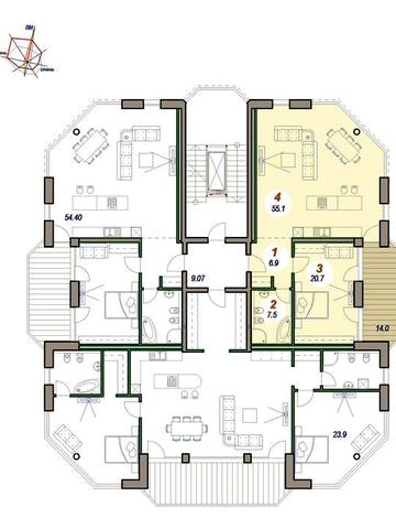 Квартира с террасой, 95м. Печерск. Клубный дом. Мичурина 19-Б. Без %