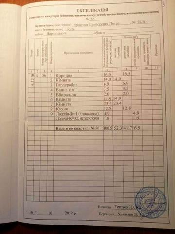 Продам Квартиру Позняки 3-х комнатную квартиру 100.5/52.3/41.7/6.5