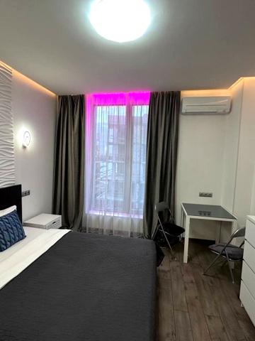 Современная квартира-студия для 2 человек в ЖК Рыбацкий