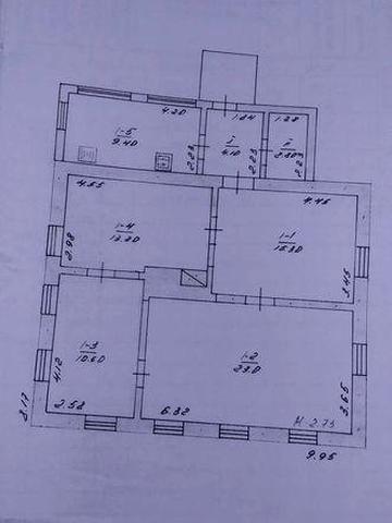 Крепкий дом под ремонт, пгт,Зидьки, торг.
