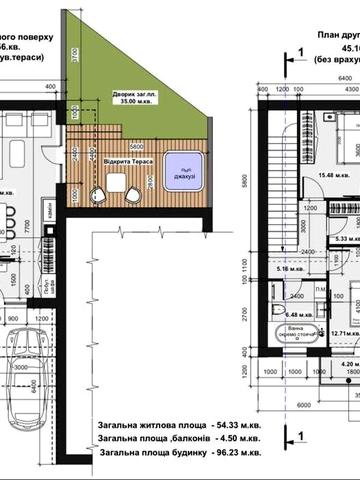 Котедж двоповерховий. WOL GREEN Polyana. Продаж.