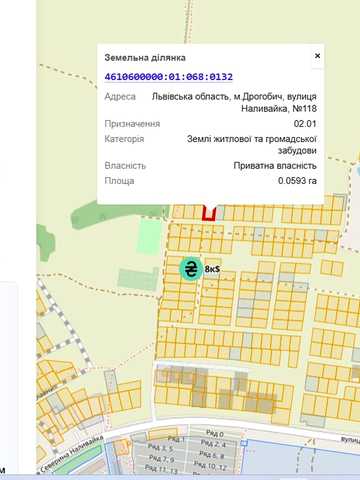 Дрогобич, Дрогобицький, Львівська область 7500 USD