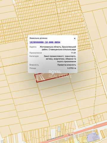 Ставище, Житомирський, Житомирська область 403500 USD