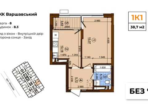 квартира по адресу Правды просп. (Правди), 45