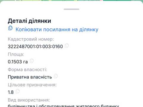 ділянка за адресою Журавлина
