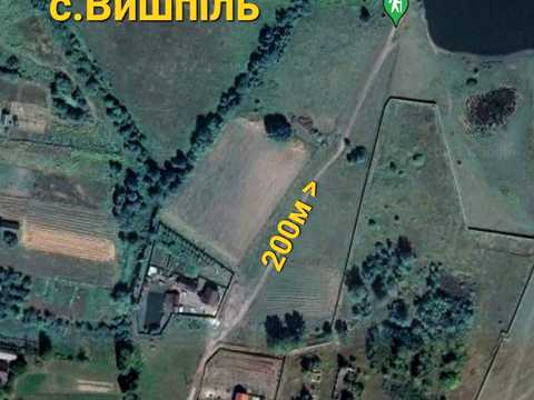 ділянка за адресою с. Вишпіль, 