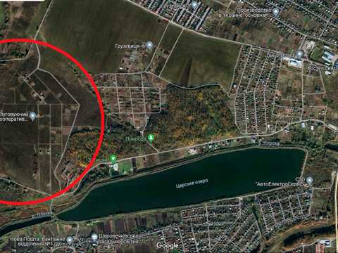 ділянка за адресою Хмельницький, Царське Озеро