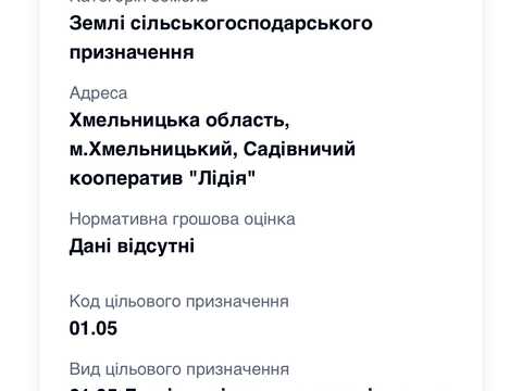 участок по адресу 