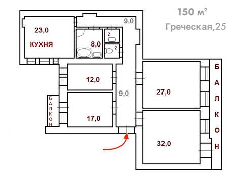 комерційна за адресою Грецька вул., 25