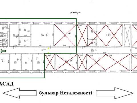 комерційна за адресою Незалежності бульв. (50 років Жовтня), 14