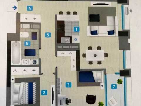 квартира за адресою Зарічна вул., 4 к2
