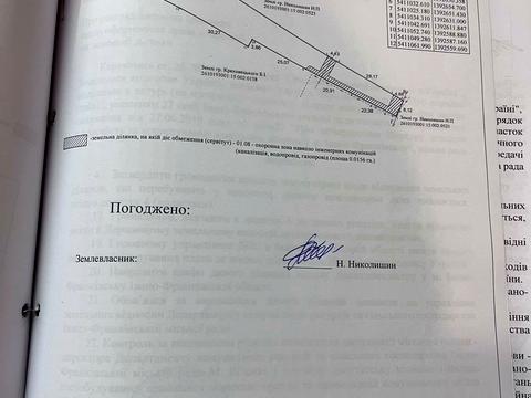 ділянка за адресою Зарічна