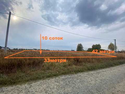 участок по адресу Тисячоліття Борисполя