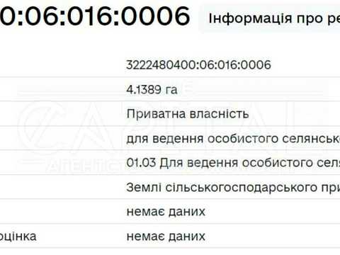 ділянка за адресою 