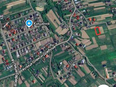 участок по адресу провулок Зелений