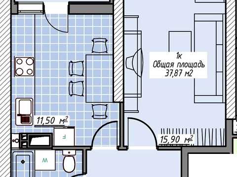 квартира по адресу Курортный пер., 1-А