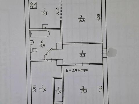 квартира за адресою Університетський просп. (Гагаріна), 51