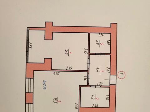 квартира по адресу Озёрная ул., (Будинок 1)