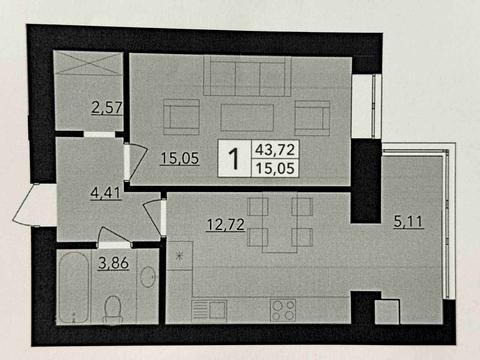 квартира за адресою Тернопільська вул., 13/6