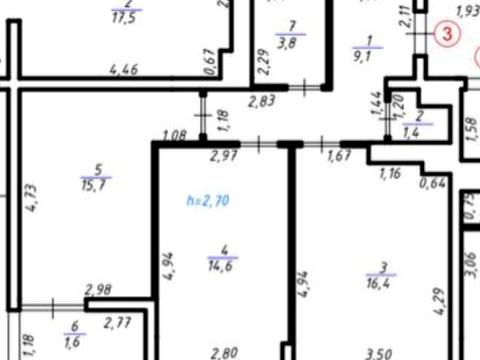 квартира за адресою Трускавецька вул., (Будинок А)