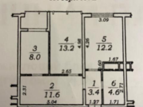 квартира по адресу Академика Сахарова ул., 3-А