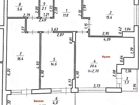 квартира по адресу Героїв Крут ул., (Будинок 3)